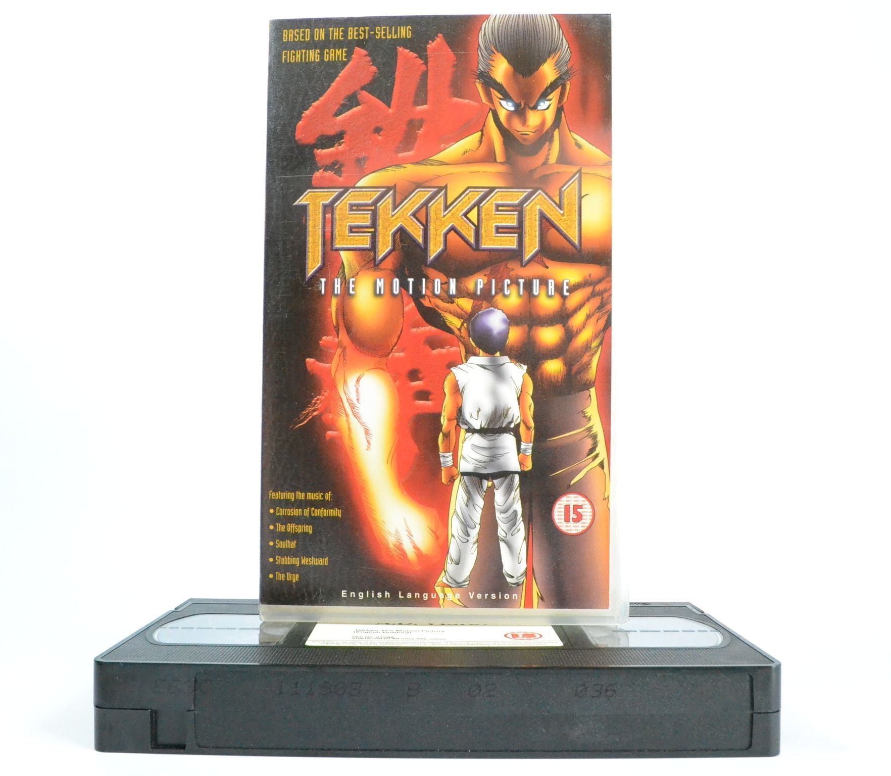 Tekken: The Motion Picture [Eng Lang Version] Namco Fighting Game - ADV - VHS-