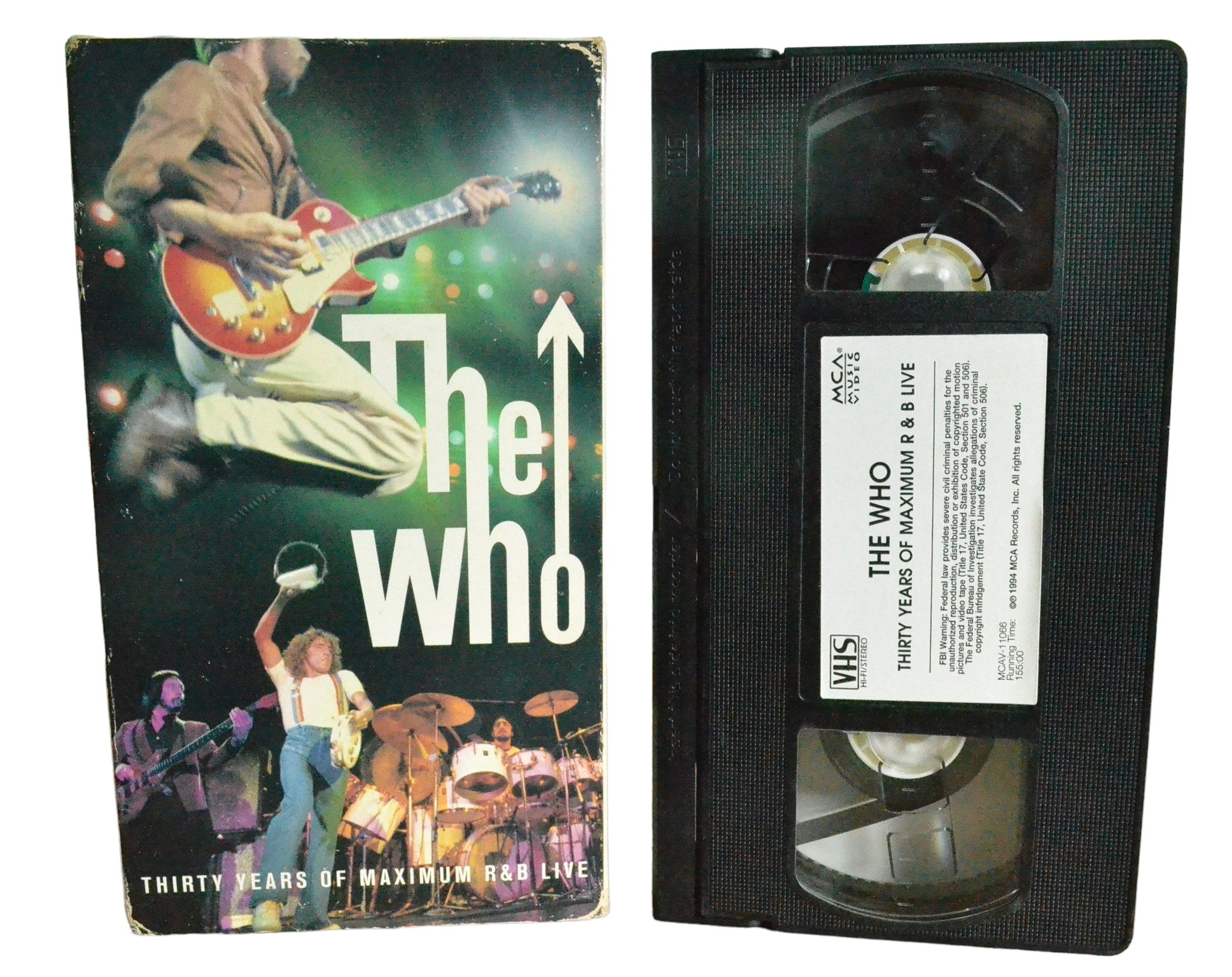 The Who - MCA Music Video - MCAV-11066 - Carton - Pal - VHS-