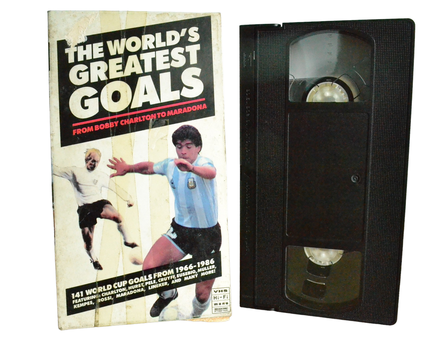 The World's Greatest Goals - Martin Tyler - Virgin Video - Carton - Pal - VHS-