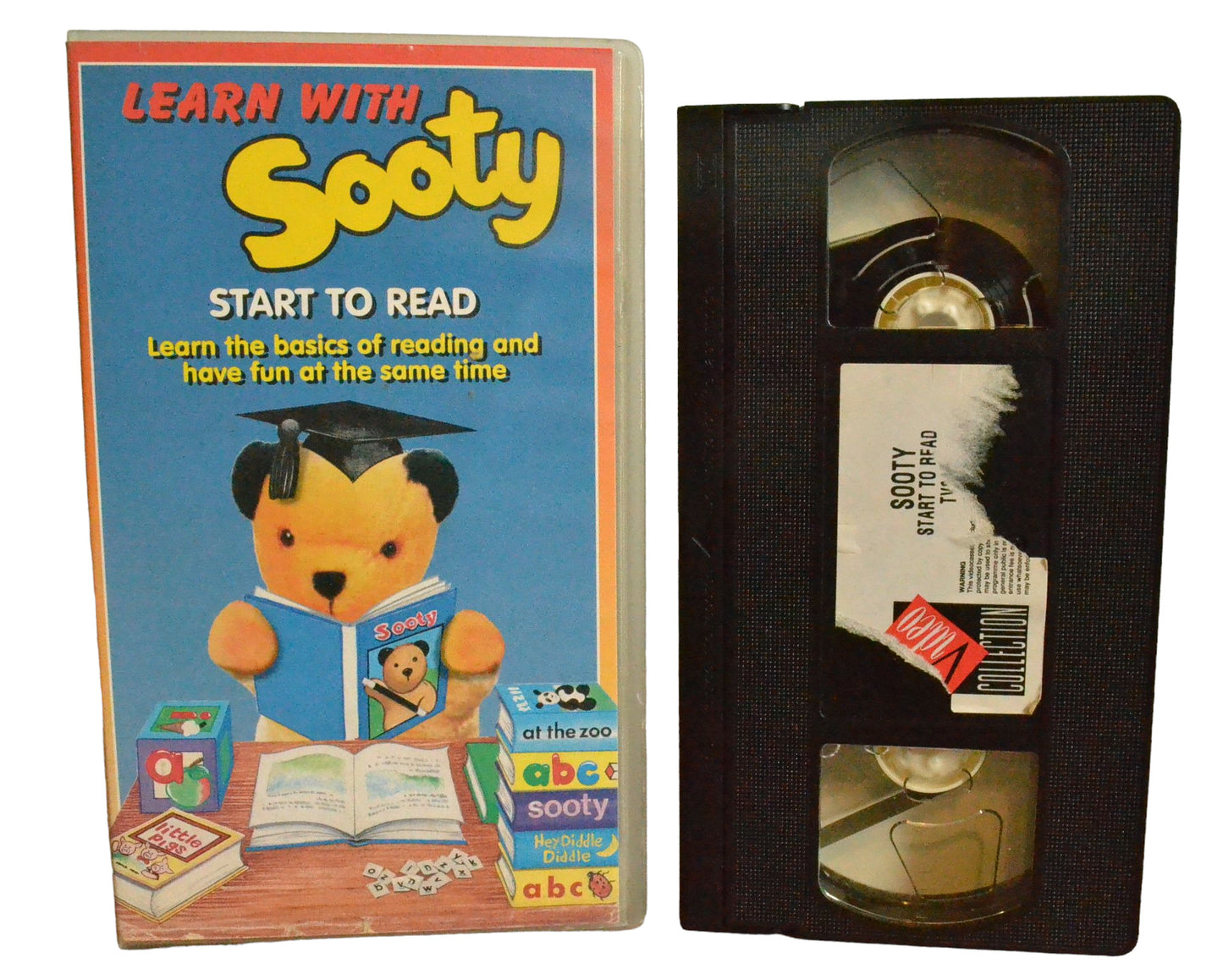 Learn With Sooty - Start To Read - Richard Cadell - The Video Collection - TV8189 - Children - Pal - VHS-