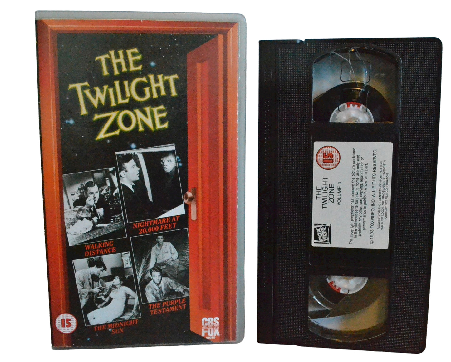 The Twilight Zone - Rod Serling - CBS FOX Video - Action - Pal - VHS-