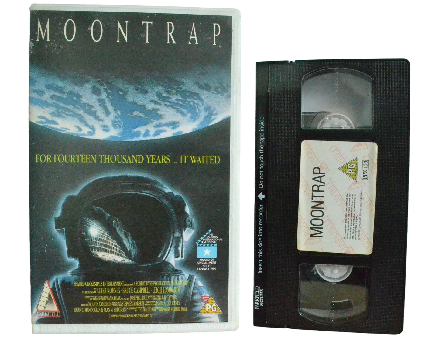 Moontrap - Walter Koeing - Parkfield - Vintage - Pal VHS-