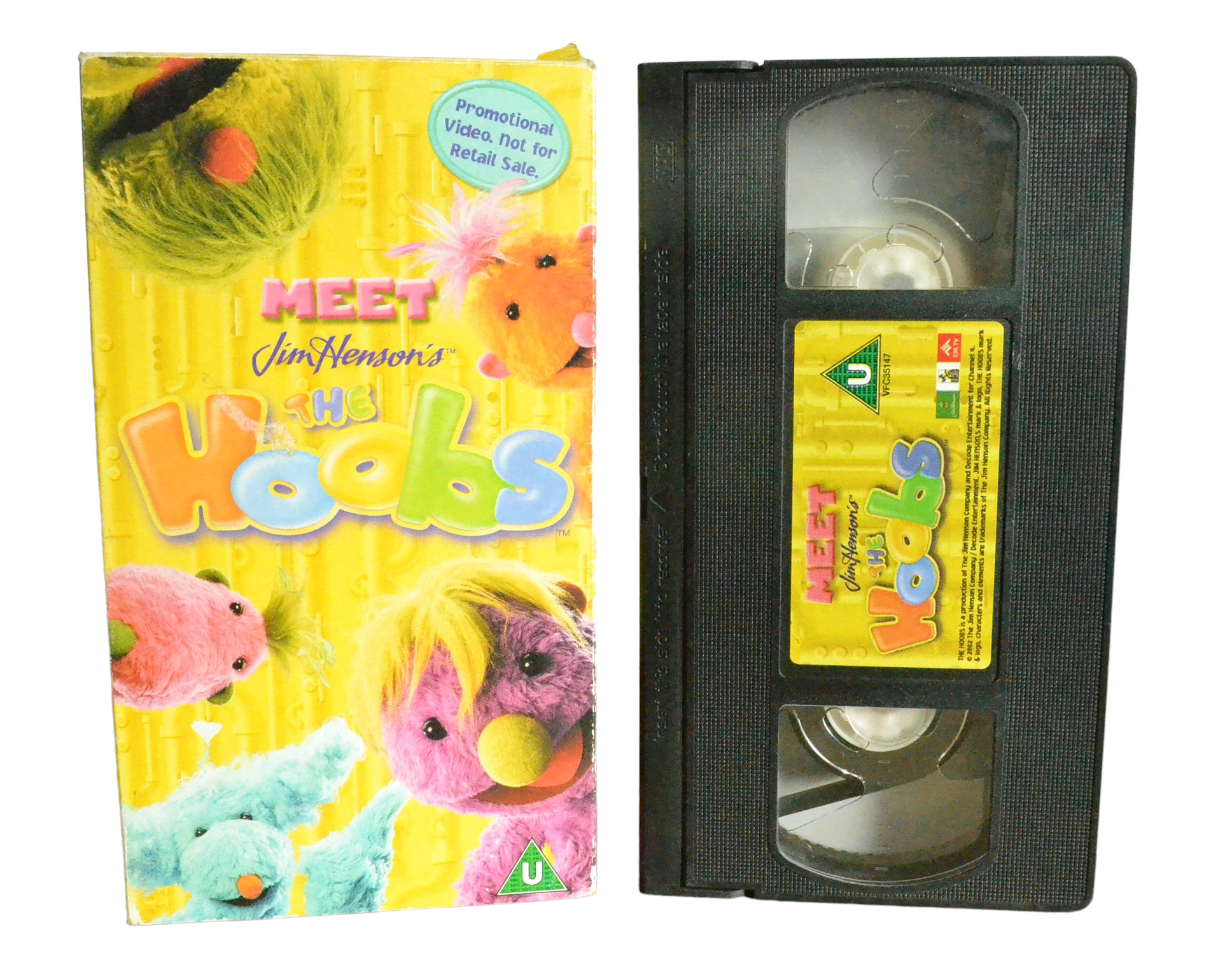 Meet The Hoobs - John Eccleston - Jim Henson Home Entertainment - VFC 35147 - Carton - Pal - VHS-