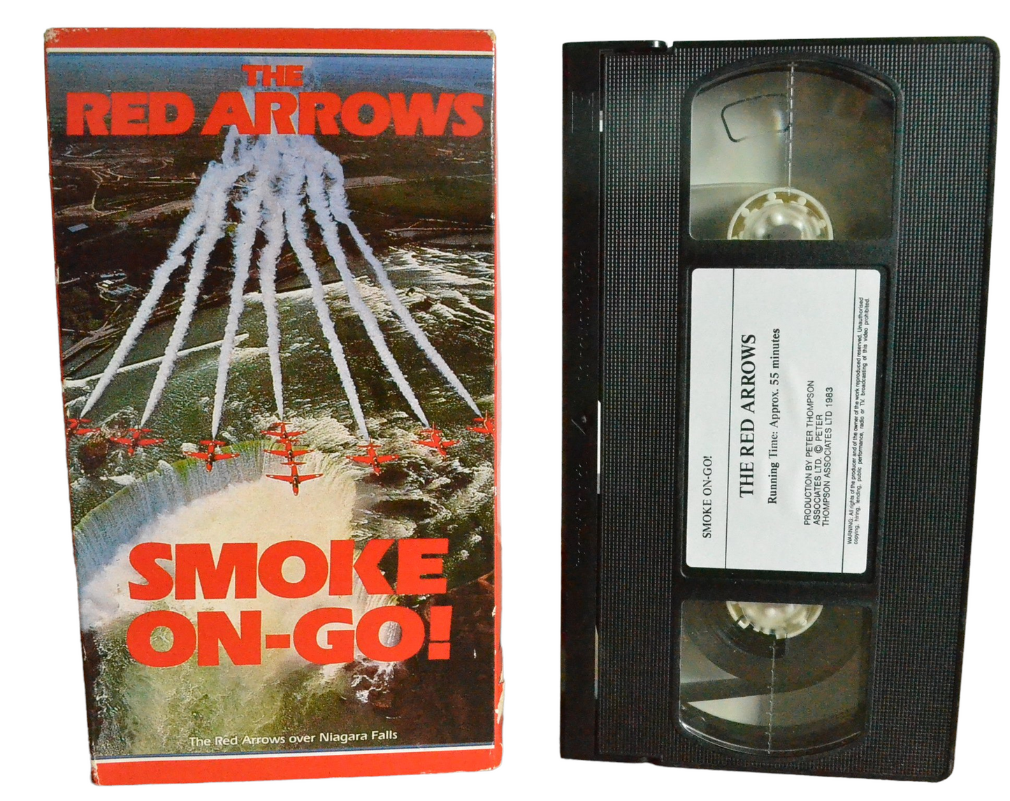 The Red Arrows - Ian Swann - Quadrant Video - QUAD AV3 - Carton - Pal - VHS-