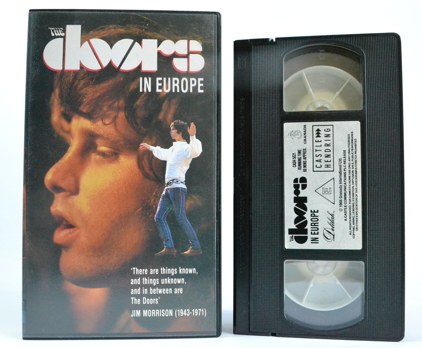 The Doors: In Europe; Jim Morrison - (1968) Swinging London - Music - VHS-