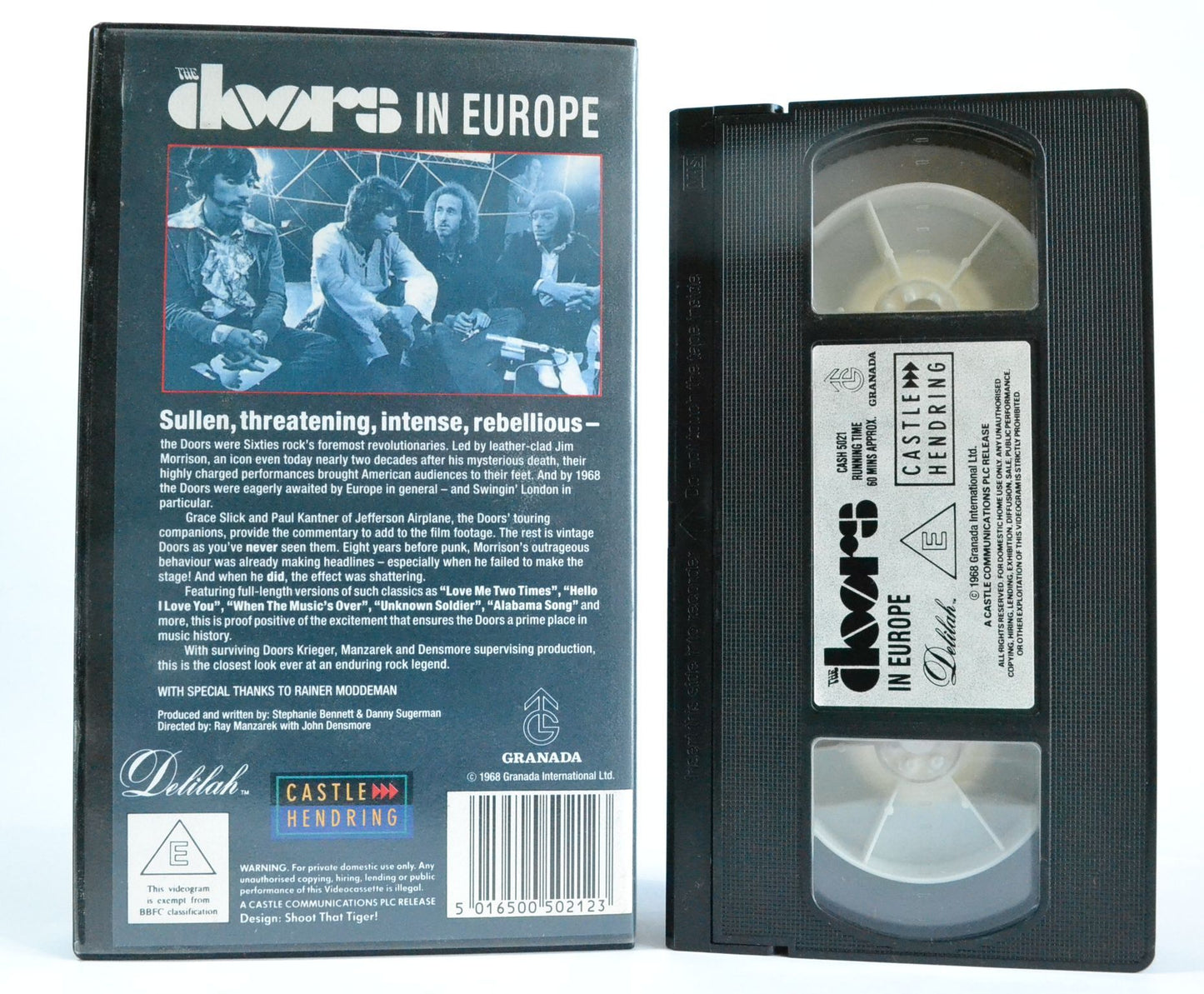 The Doors: In Europe; Jim Morrison - (1968) Swinging London - Music - VHS-