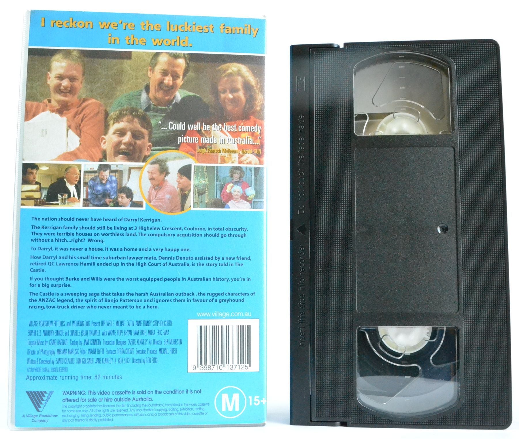 The Castle (Roadshow): Australia - Michael Caton - (1987) T.V. Series - VHS-