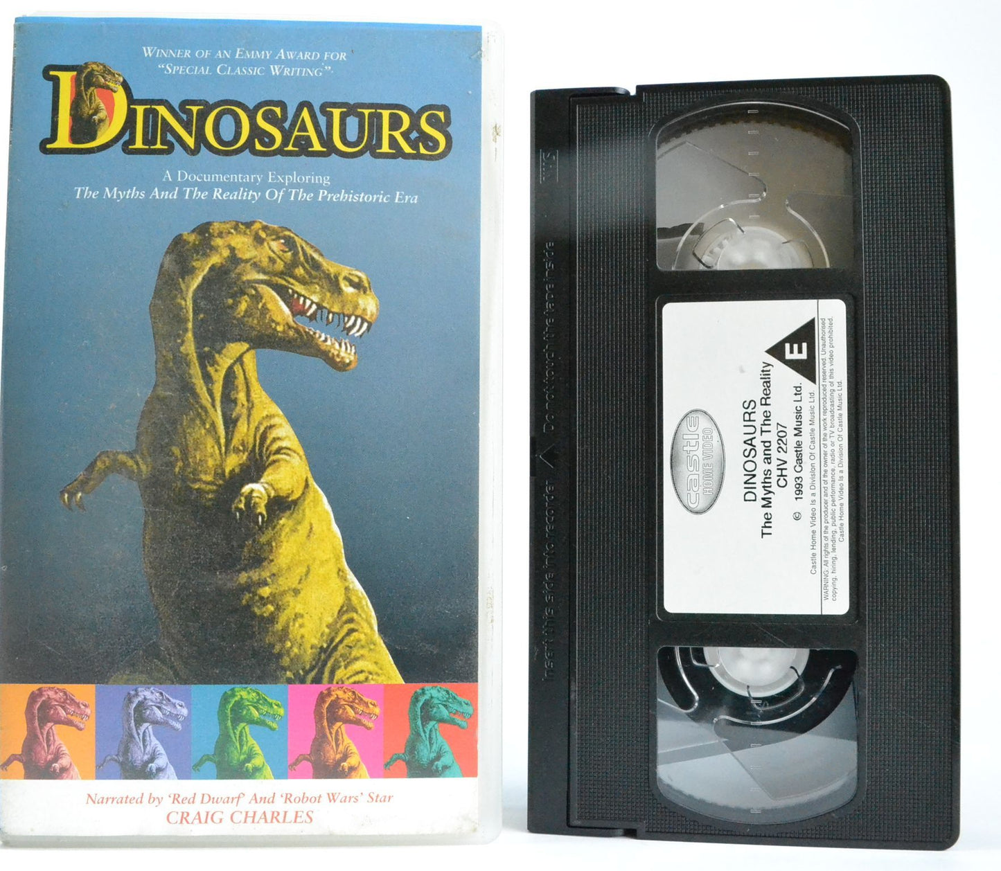 Dinosaurs: Craig Charles From Red Dwarf Uncovers The Past - Kids [Age 2+] - VHS-