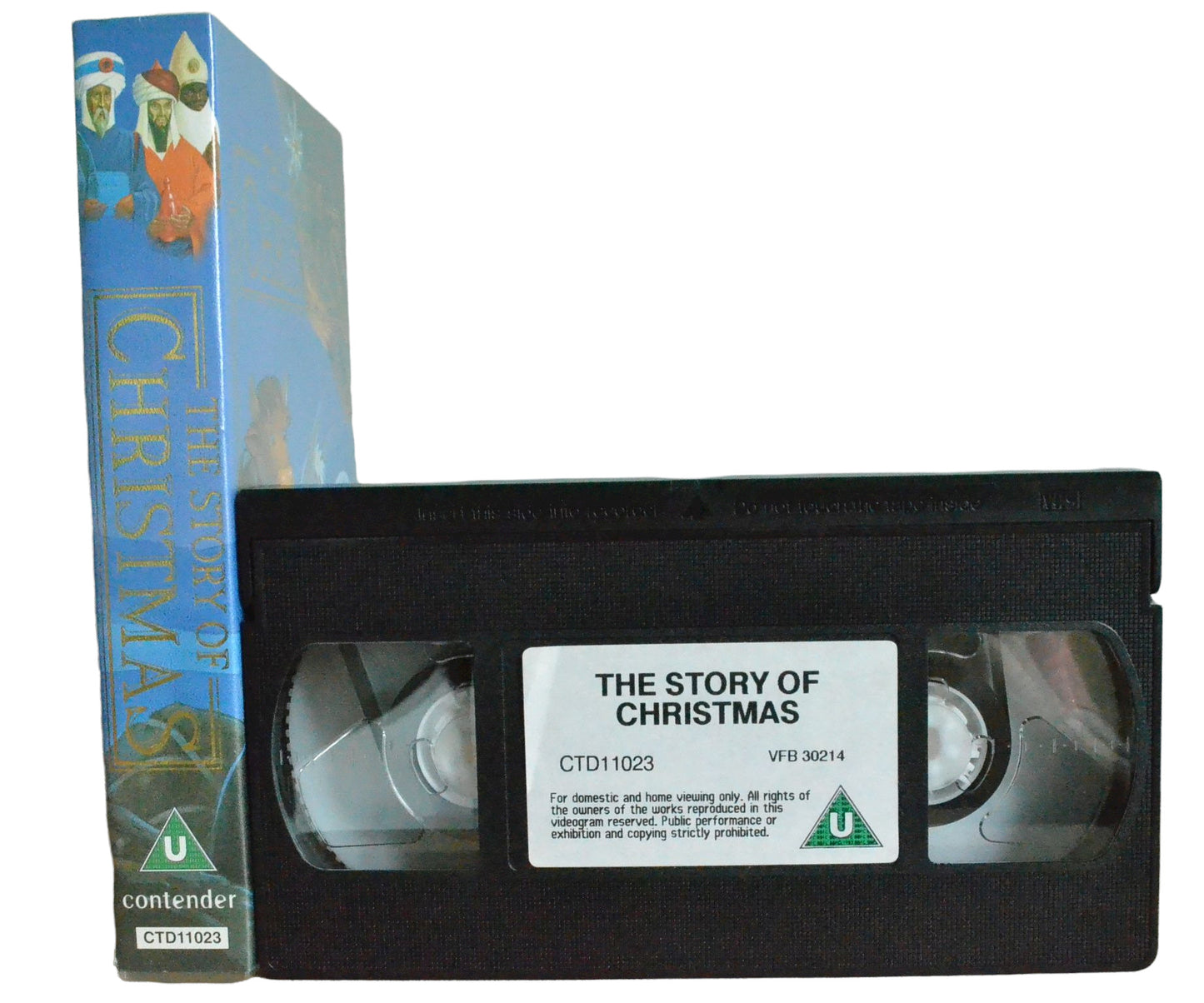 The Story Of Christmas (Greatest Story Ever Told!) - Contender - Children's - Pal VHS-