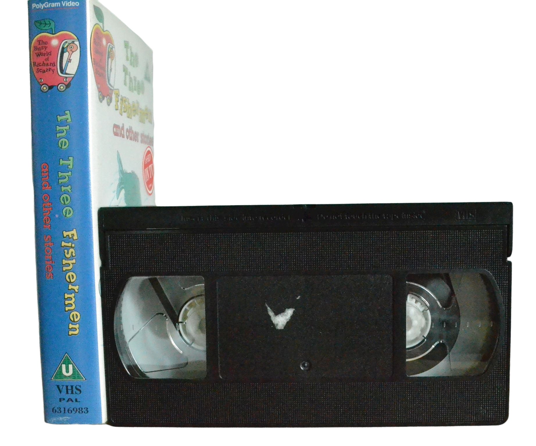 The Three Fishermen and Other Stories - PolyGram Video - Children's - Pal VHS-