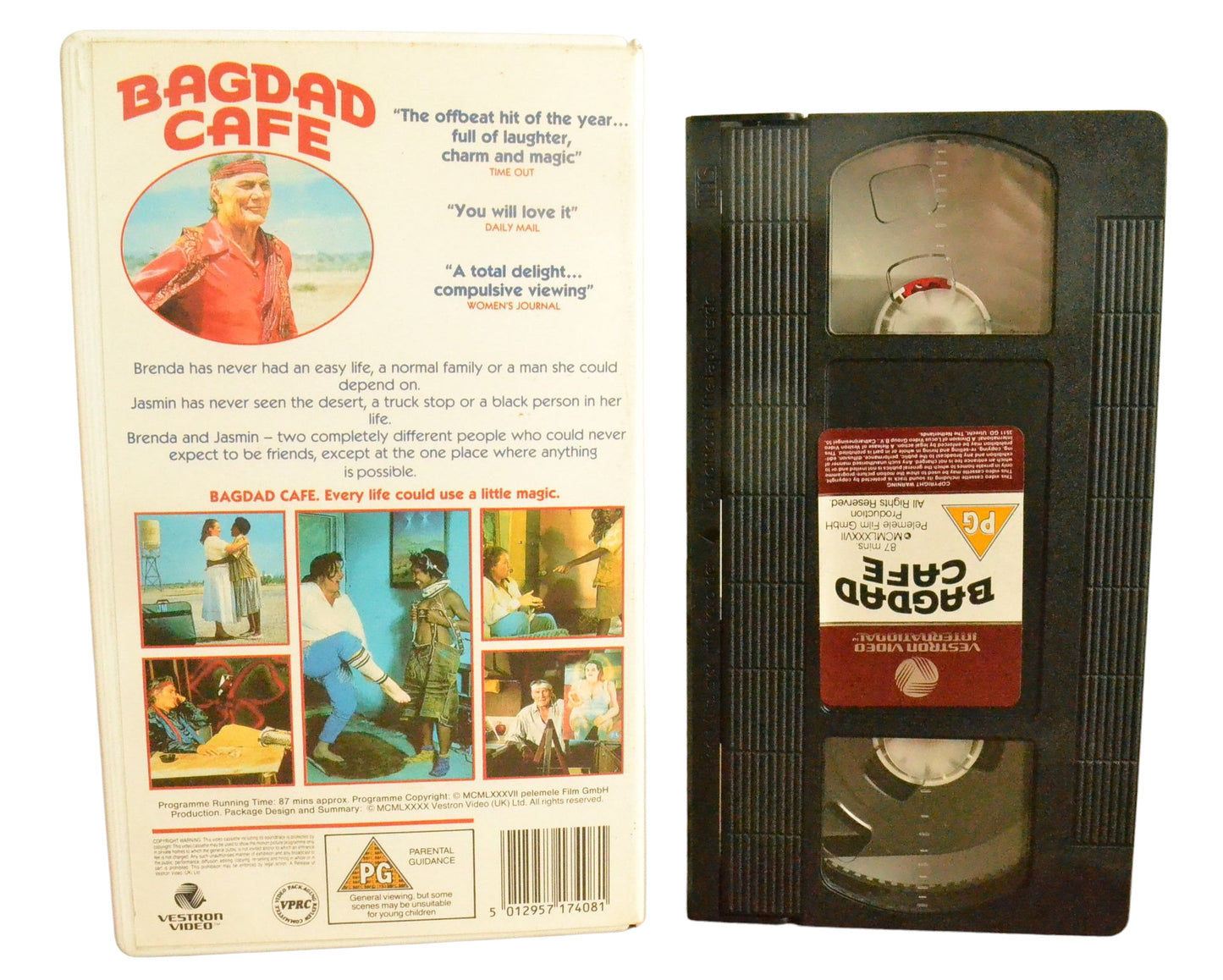 Bagdad Café - Marianne Sägebrecht - Vestron Video - VA17408 - Drama - Pal - VHS-