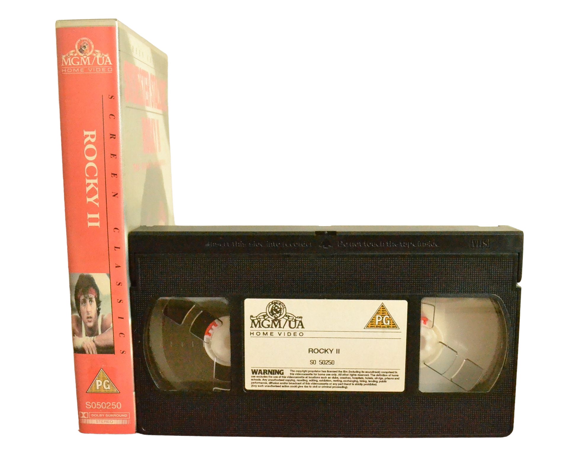 Rocky II - The Story Continues (Screen Classics) - Sylvester Stallone - MGM/UA Home Video - S050250 - Drama - Pal - VHS-