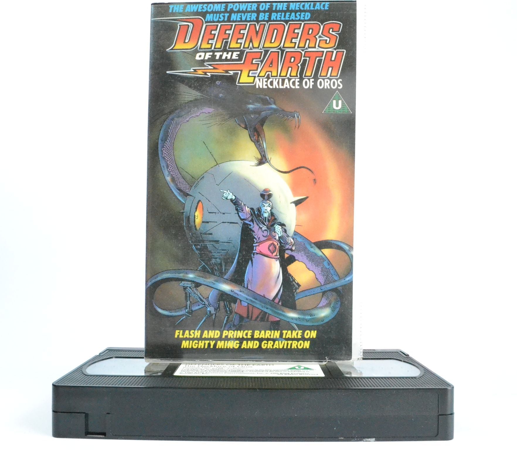 Defenders Of The Earth: Necklace Of Oros [Flash & Ming] Action Kids - VHS-