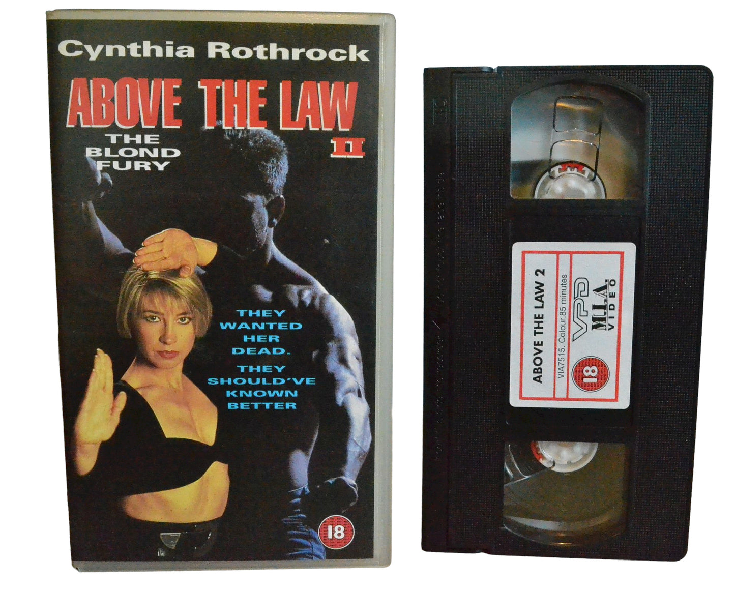 Above The Law 2 - Cynthia Rathrock - M.I.A Video - Action - Pal - VHS-