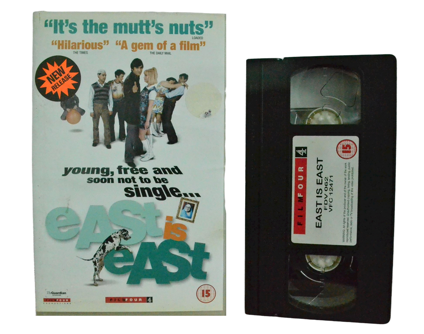 East is East - John McCANN - Film Four Production - Vintage - Pal VHS-