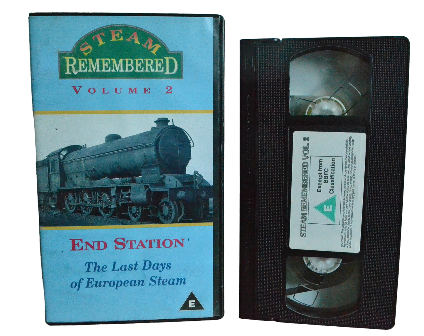 Steam Remembered Volume 2 - Steam Trains - Pal - VHS-