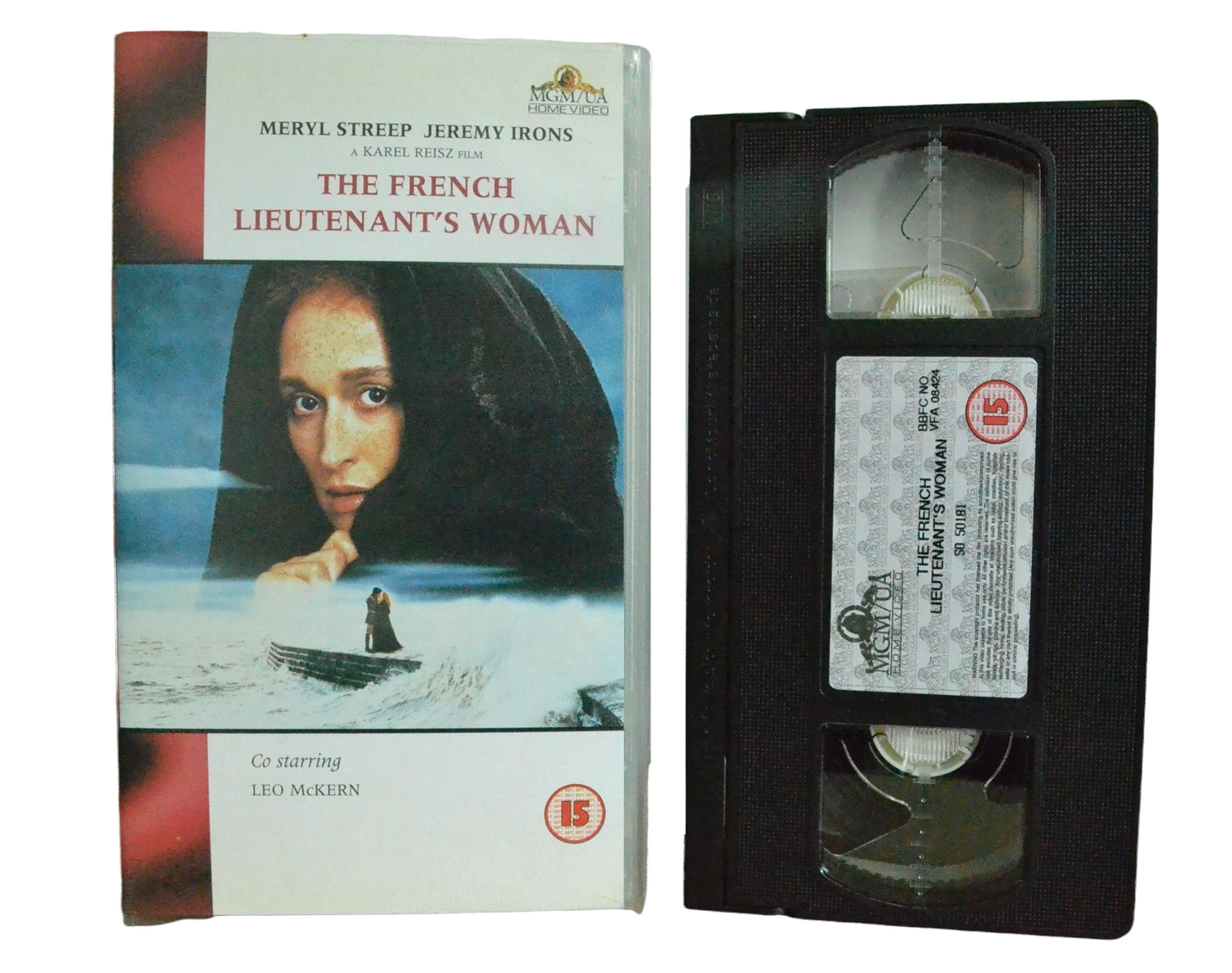 The French Lieutenant's Woman - Meryl Streep - MGM/UA Home Video - Vintage - Pal VHS-