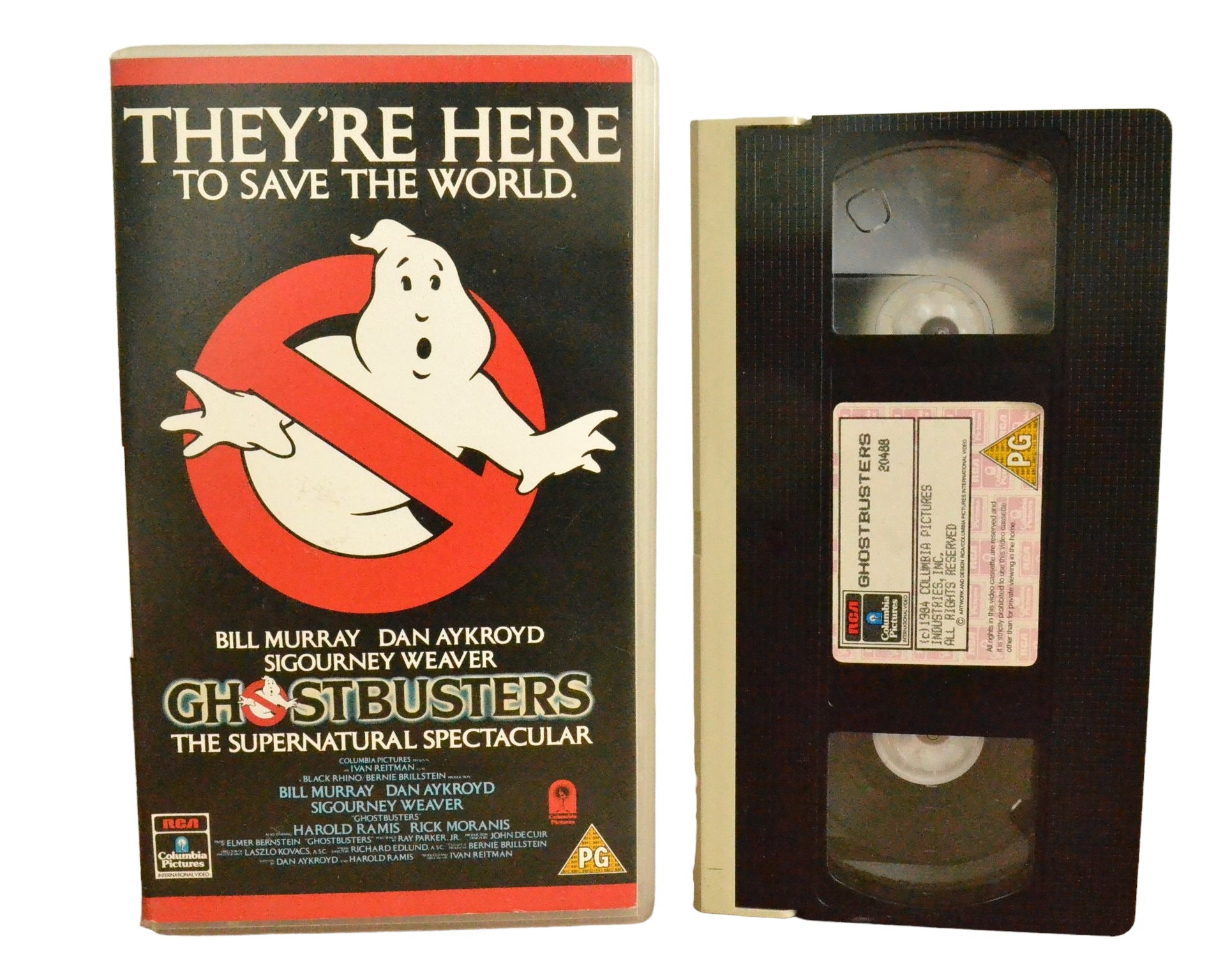 Ghostbusters The Supernatural Spectacular - Bill Murray - Columbia Pictures - CVT20488 - Sci-Fi - Pal - VHS-