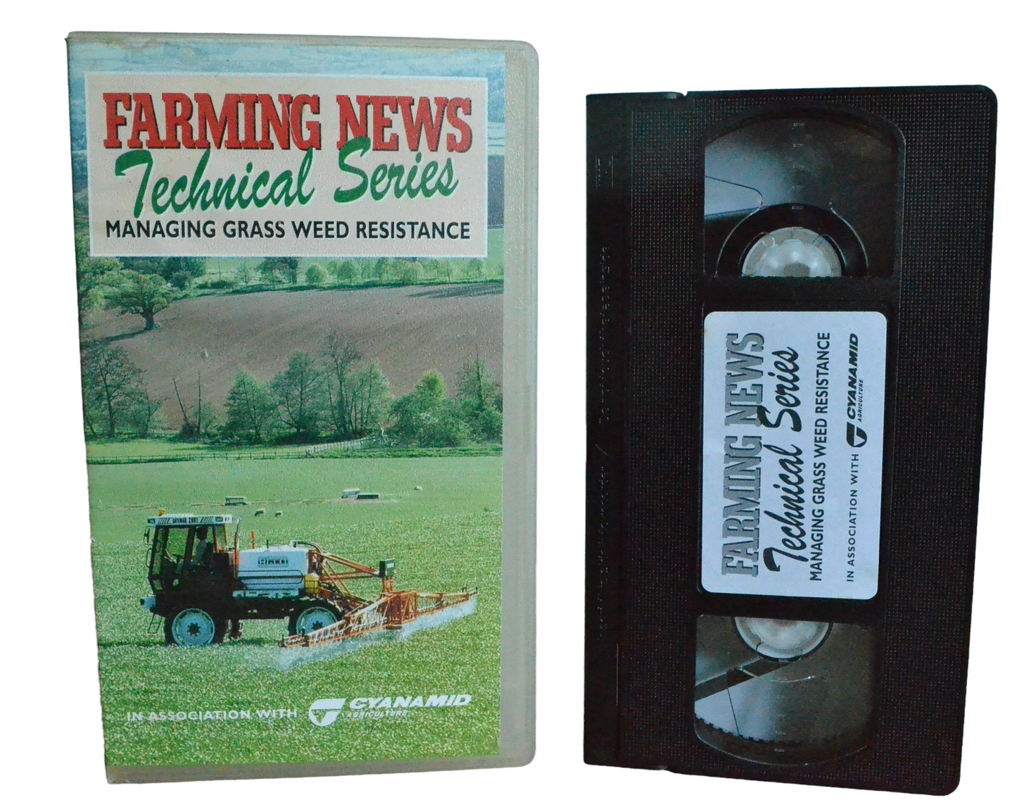 Farming News Technical Series - Managing Grass Weed Resistance - Steam Trains - Pal - VHS-