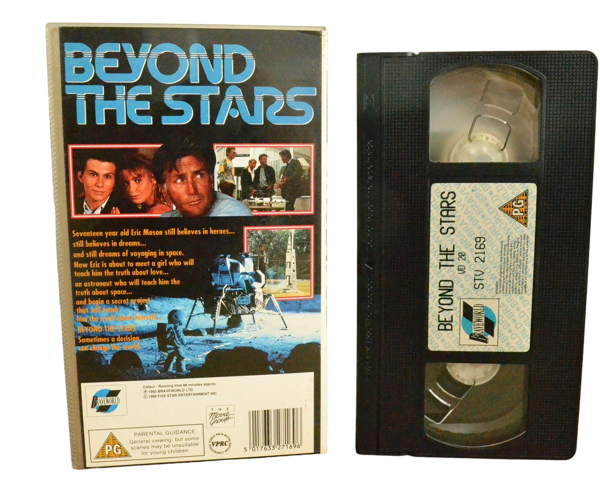 Beyond The Stars (Christian Slater in) - Martin Sheen - Braveworld - STV2169 - Sci-Fi - Pal - VHS-