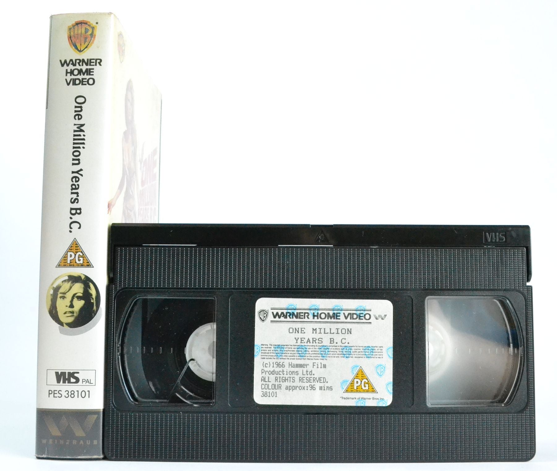 One a Million Years B.C.: Raquel Welch - Fantasy (1966) - Don Chaffey - VHS-