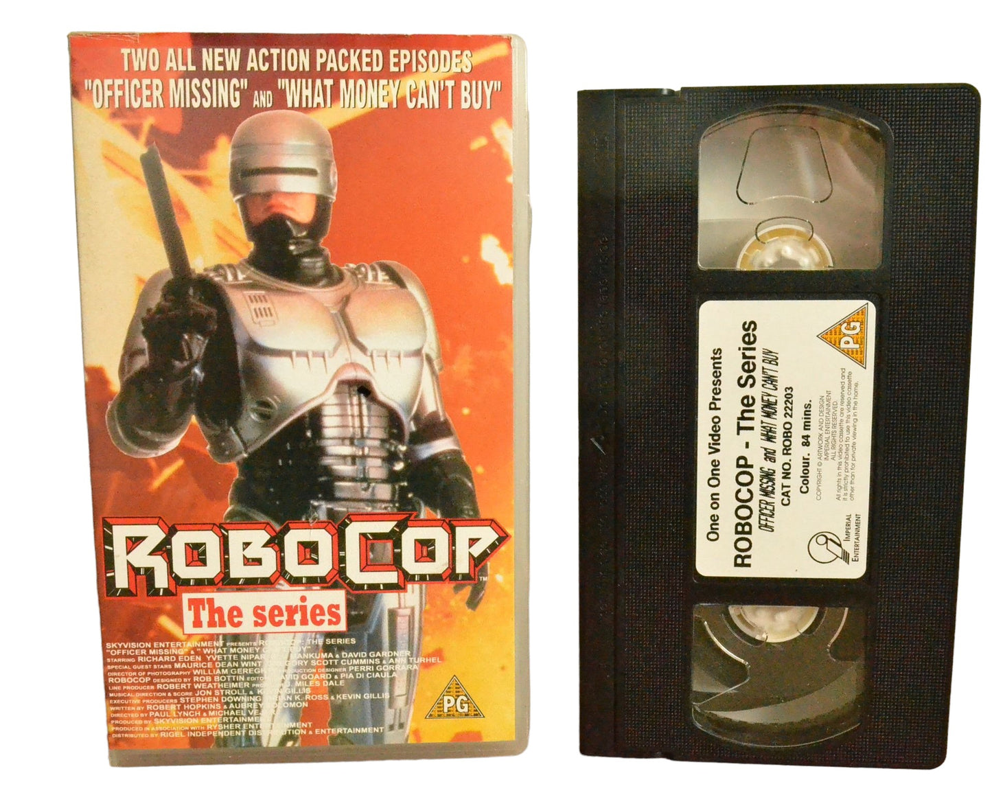 Robocop The Series - Richard Eden - Imperial Entertainment - ROBO22203 - Sci-Fi - Pal - VHS-