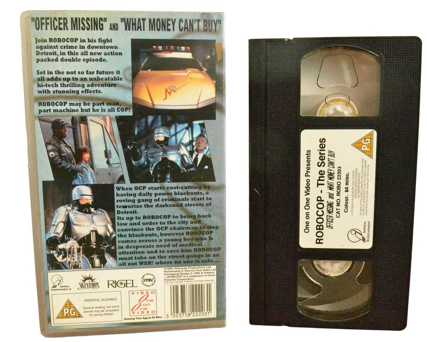 Robocop The Series - Richard Eden - Imperial Entertainment - ROBO22203 - Sci-Fi - Pal - VHS-