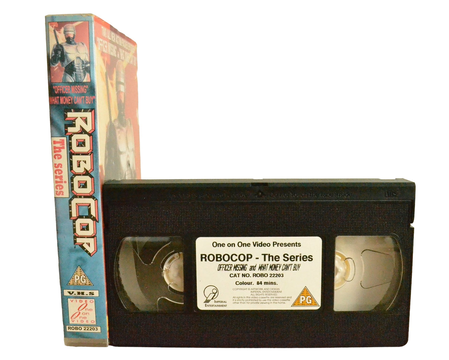 Robocop The Series - Richard Eden - Imperial Entertainment - ROBO22203 - Sci-Fi - Pal - VHS-