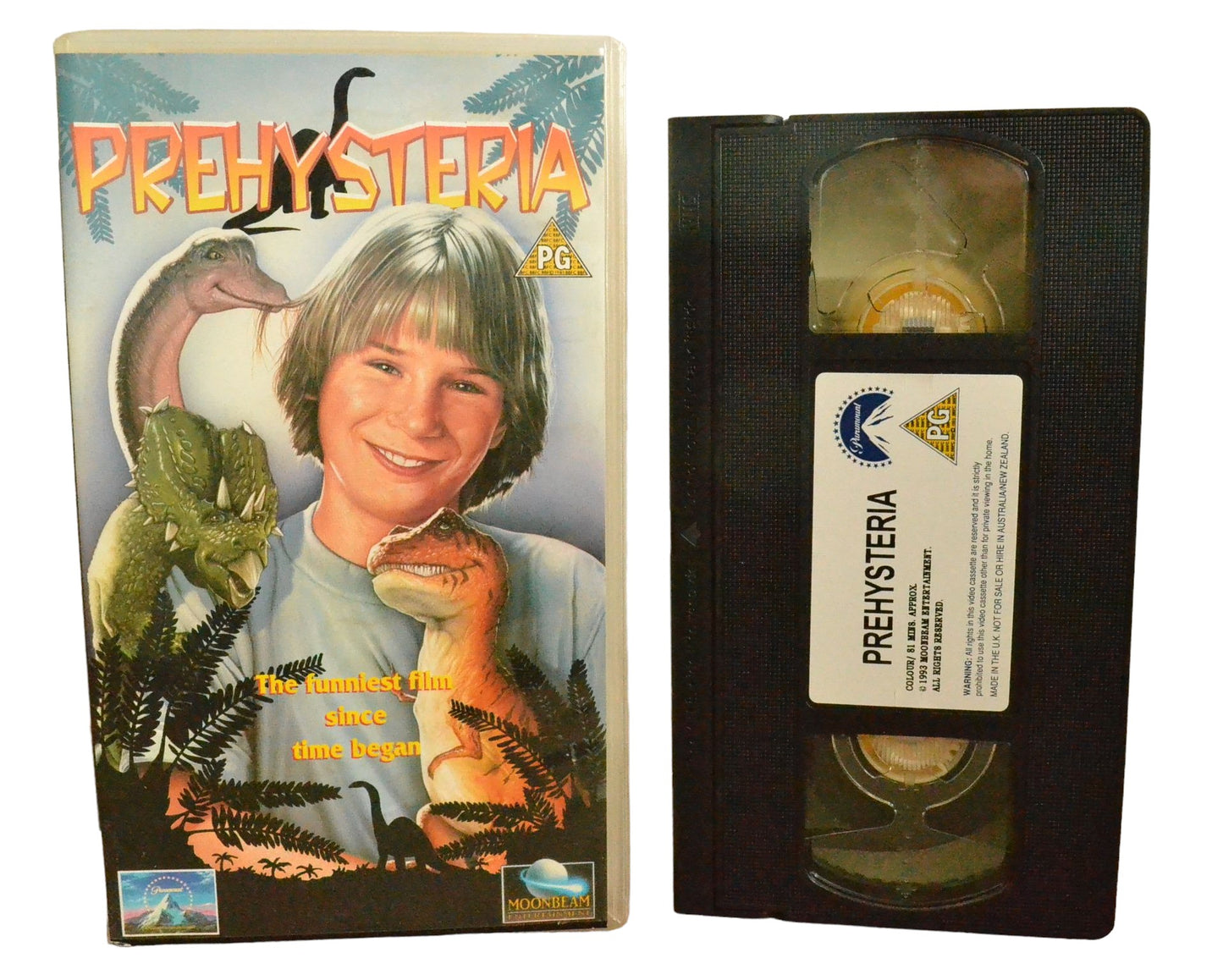 Prehysteria (The Funniest Film Since Time Began) - Brett Cullen - Parimound - VHR2783 - Sci-Fi - Pal - VHS-