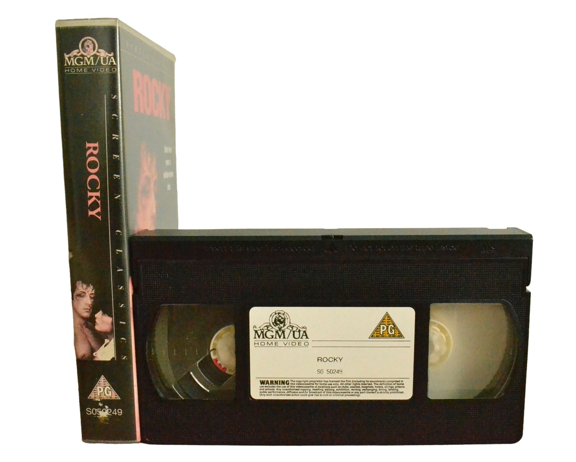 Rocky (Their Lives Were A millon-to-one-Shot) - Sylvester Stallone - MGM/UA Home Video - SO50249 - Drama - Pal - VHS-