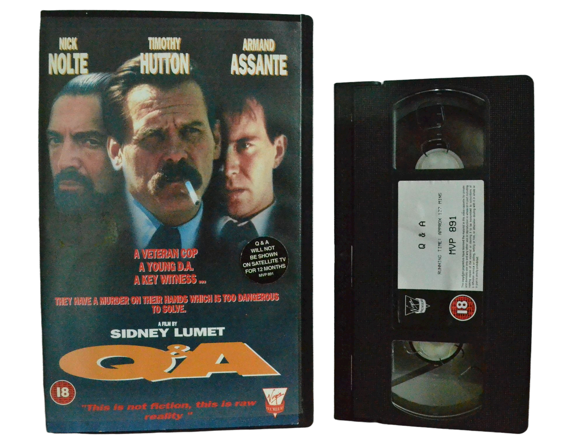 Q & A - Nick Nolte - 20-20 Vision - Vintage - Pal VHS-