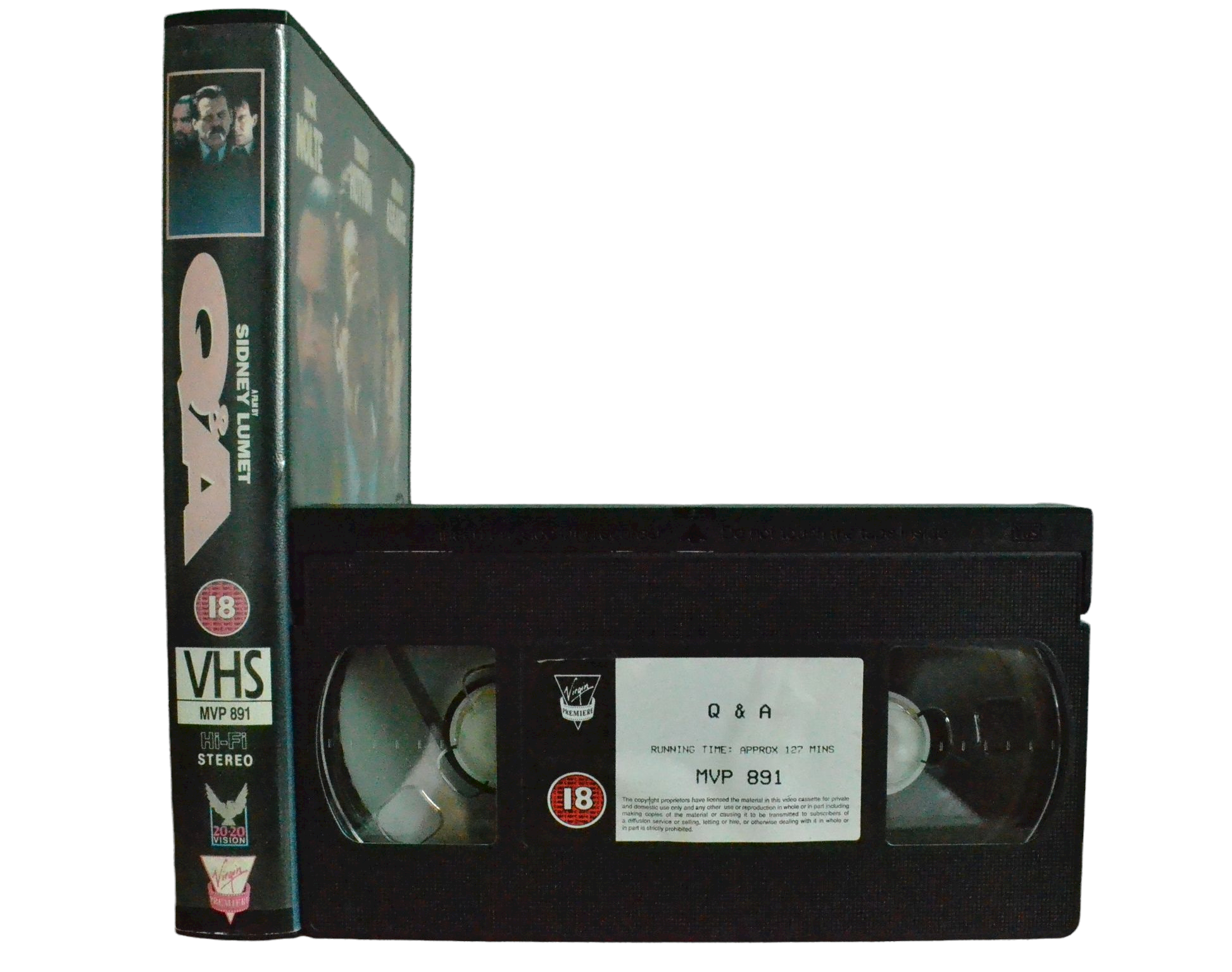 Q & A - Nick Nolte - 20-20 Vision - Vintage - Pal VHS-