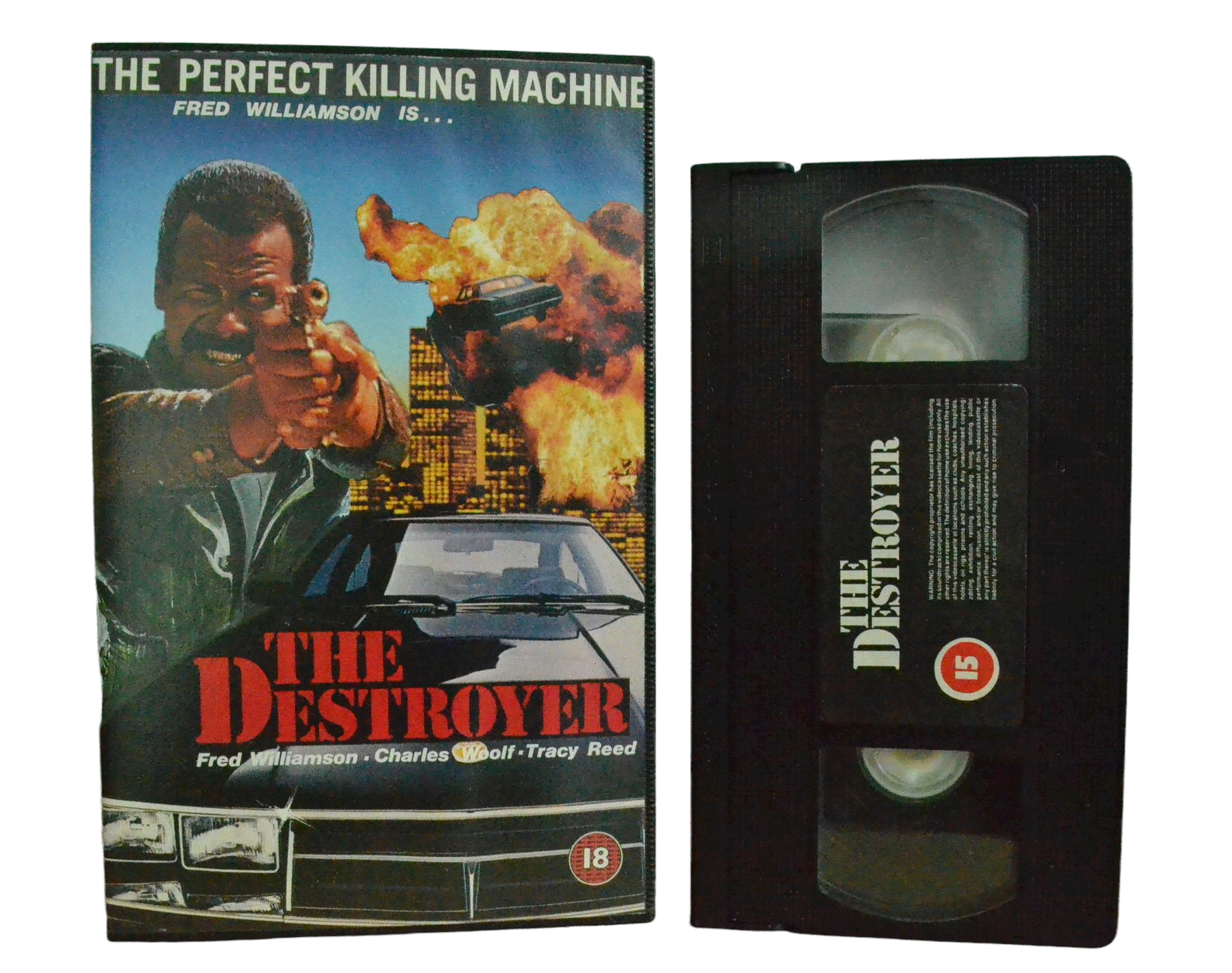 The Destroyer - Fred Williamson - Mirror Releasing - Vintage - Pal VHS-