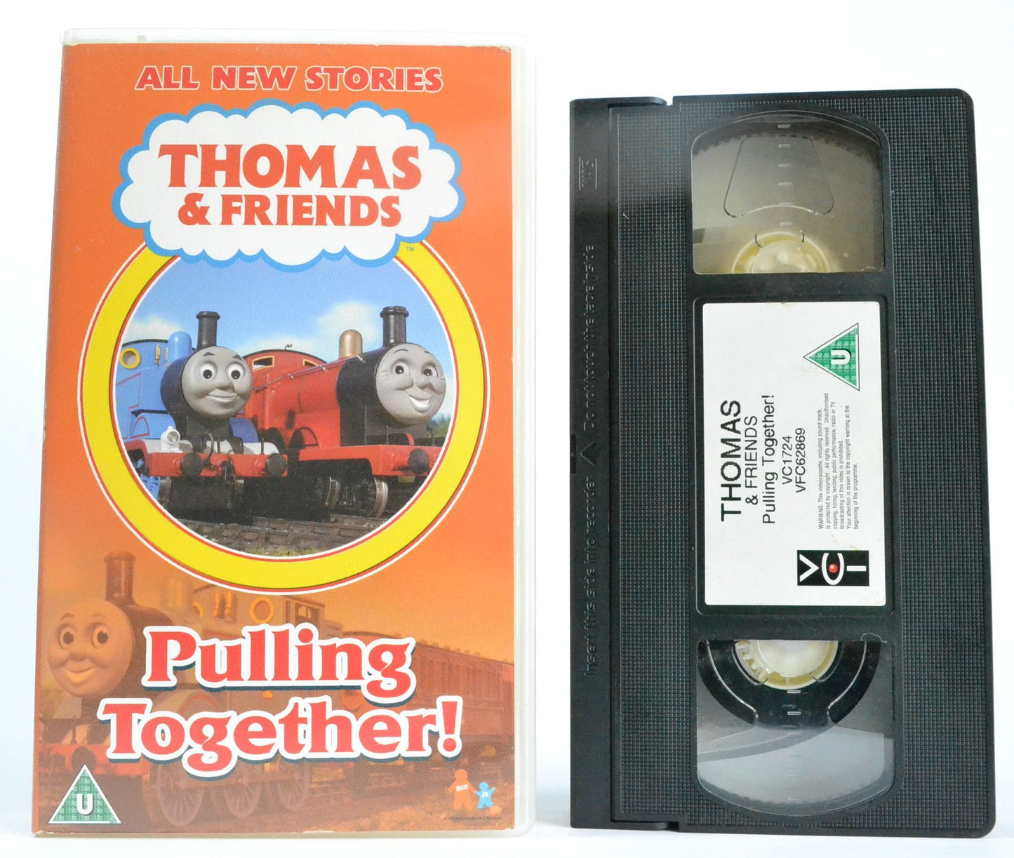 Thomas & Friends: Pulling Together - 9 New Stories (2002) Children’s VHS-