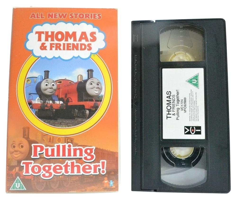 Thomas & Friends: Pulling Together - 9 New Stories (2002) Children’s VHS-