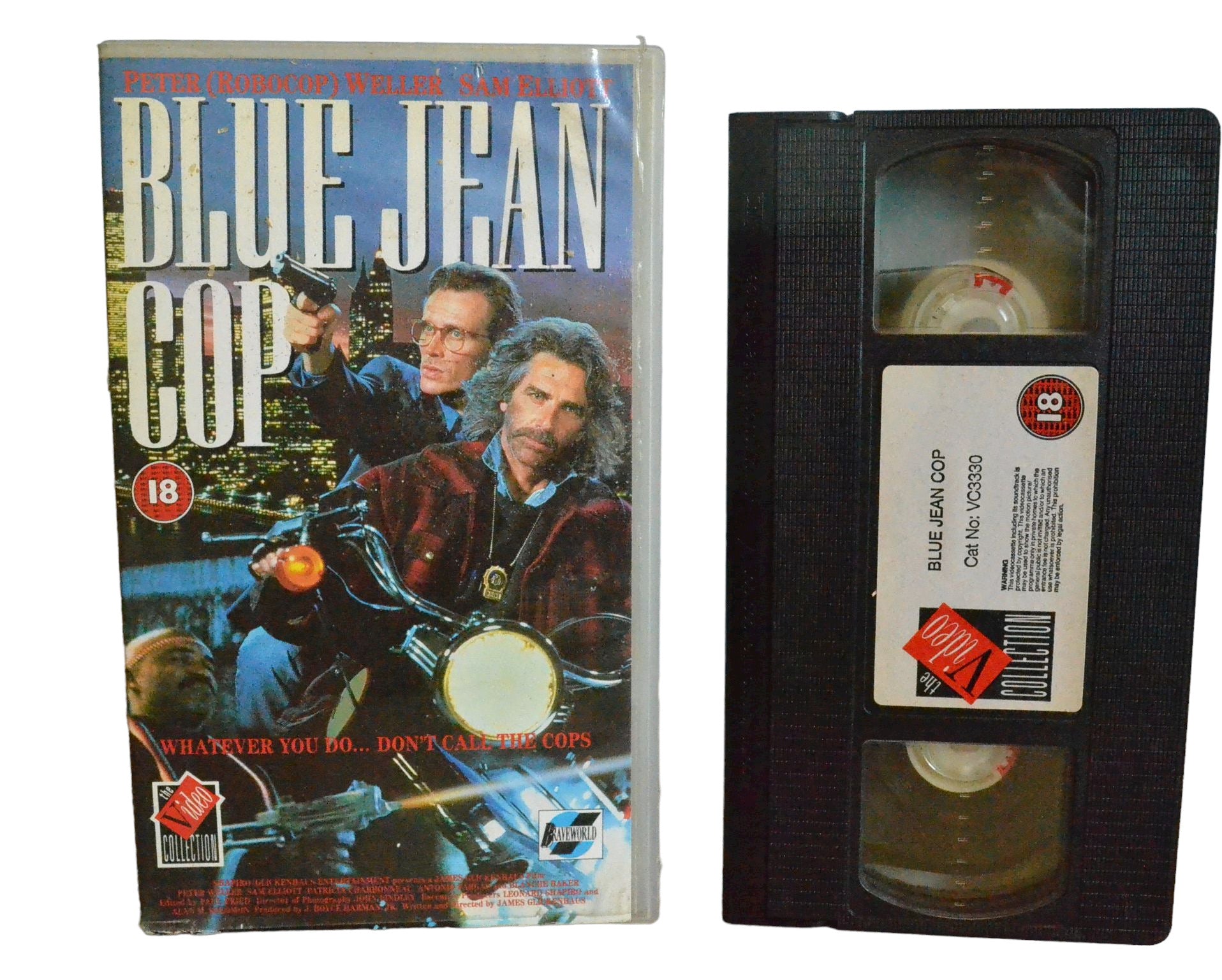 Blue Jean Cop - Peter Weller - The Video Collection - Action - Pal - VHS-