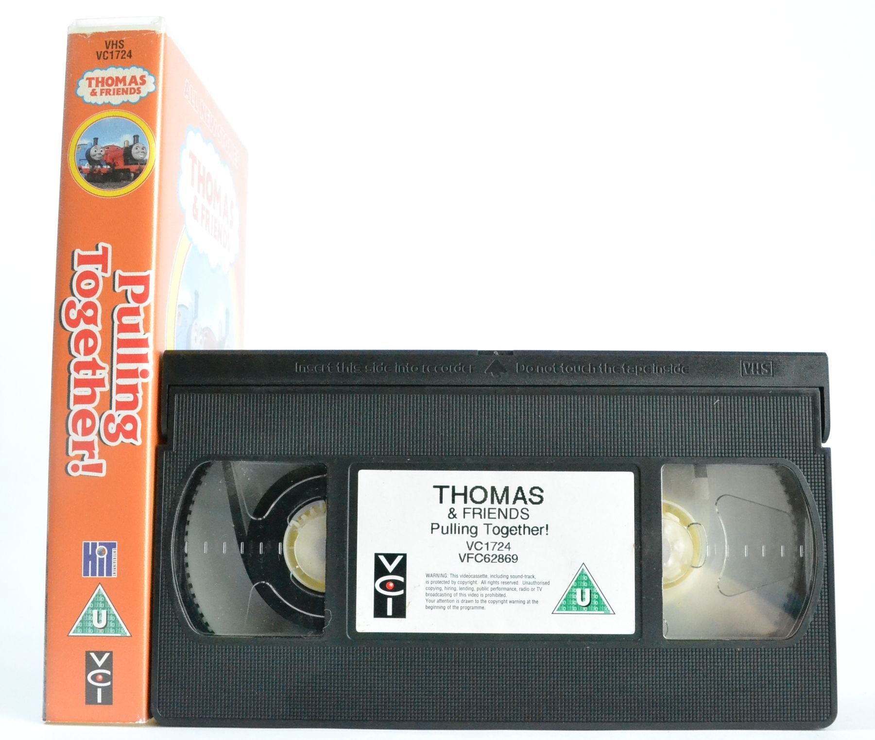 Thomas & Friends: Pulling Together - 9 New Stories (2002) Children’s VHS-