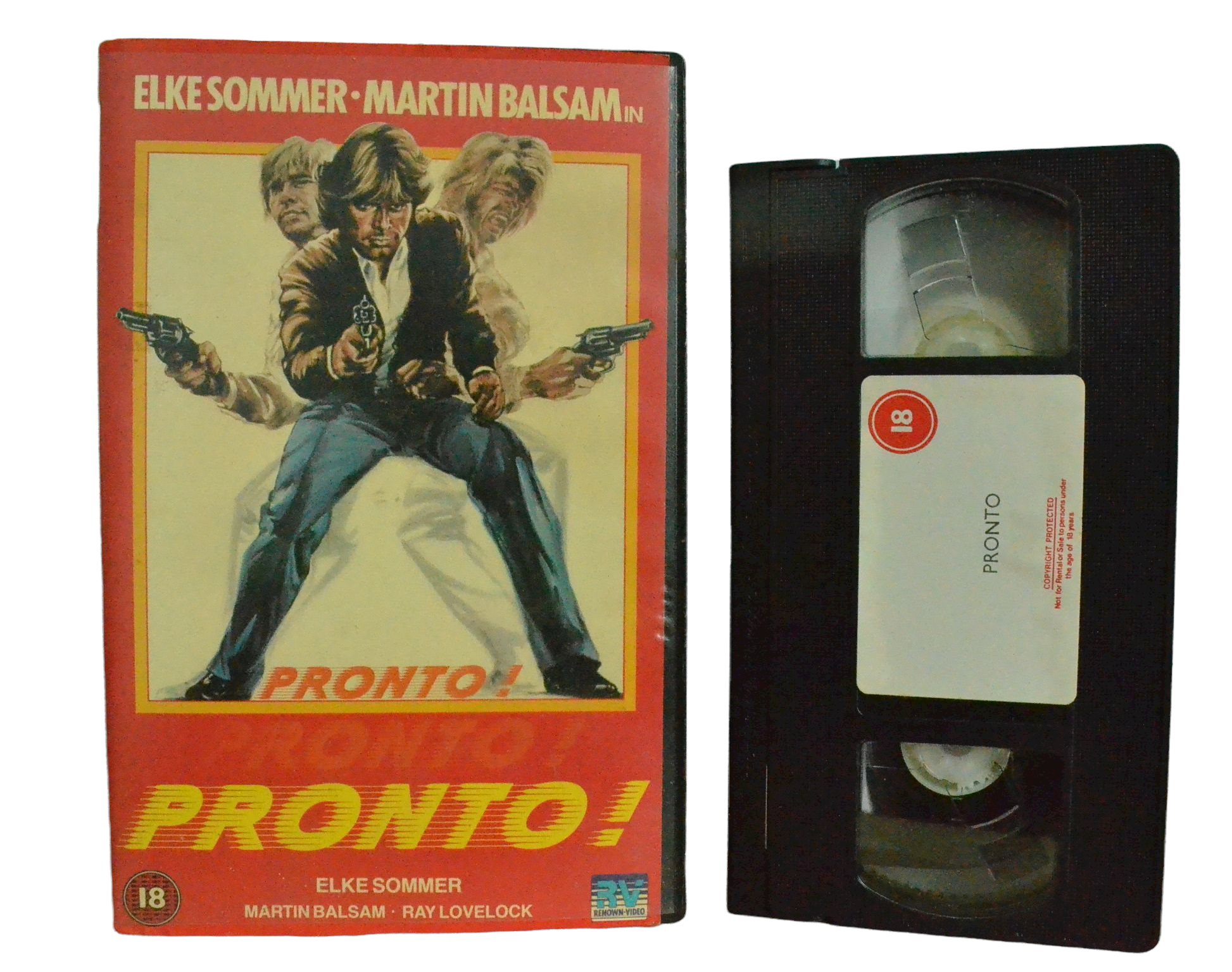 Pronto - Elke Sommer - RV - Vintage - Pal VHS-