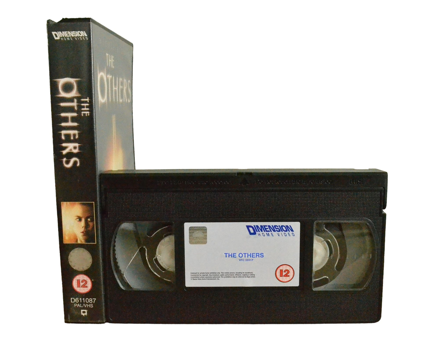 The Others - Nicole Kidman - Dimension Home Video - D611087 - Horror - Pal - VHS-