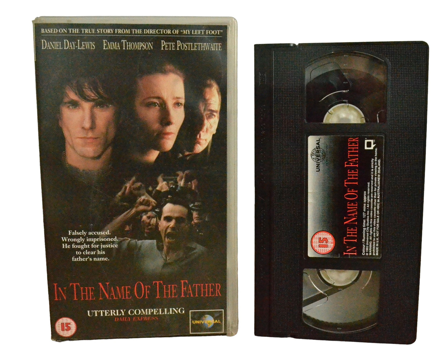 In The Name Of The Father - Daniel Day-Lewis - Universal - VHR1720 - Drama - Pal - VHS-