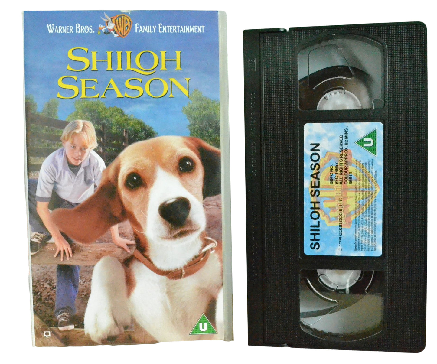 Shiloh Season - Zachary Browne - Warner Bros. Family Entertainment - Children's - Pal VHS-