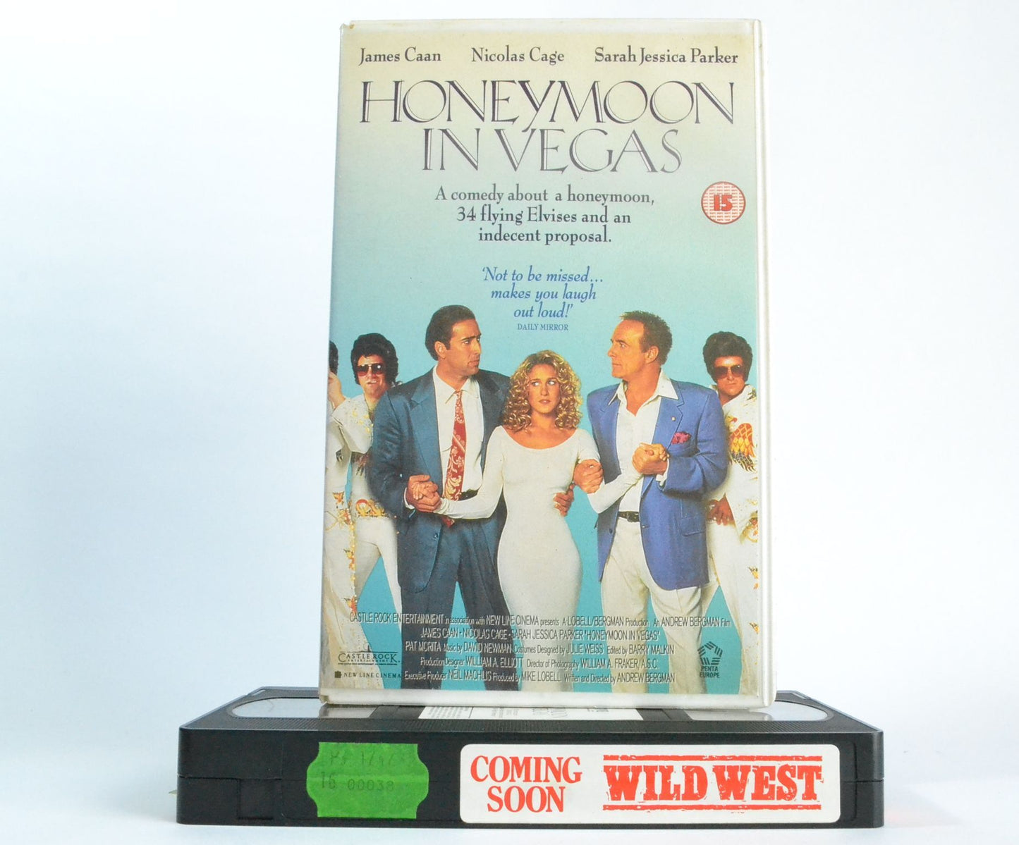 Honeymoon In Vegas: Elvis Meltdown - Sarah Jessica Parker - Reflective - VHS-