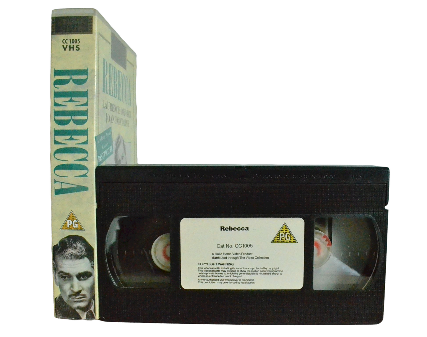 Rebecca - Laurence Olivier - The Video Collection - Vintage - Pal VHS-