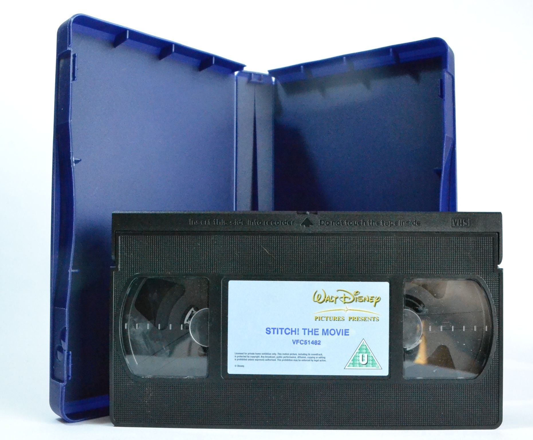 Stitch The Movie (2003 Sequel): Disney - Hawaii Scifi - Animation Comedy - VHS-