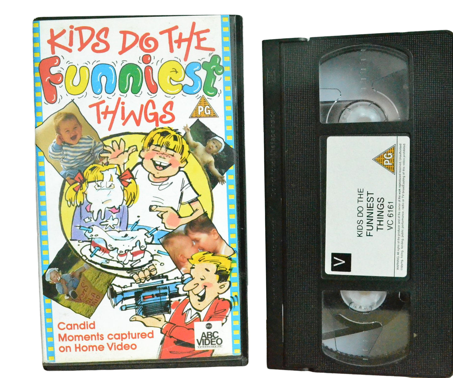 Kids Do The Funniest Things - ABC Video Enterprises - Children's - Pal VHS-