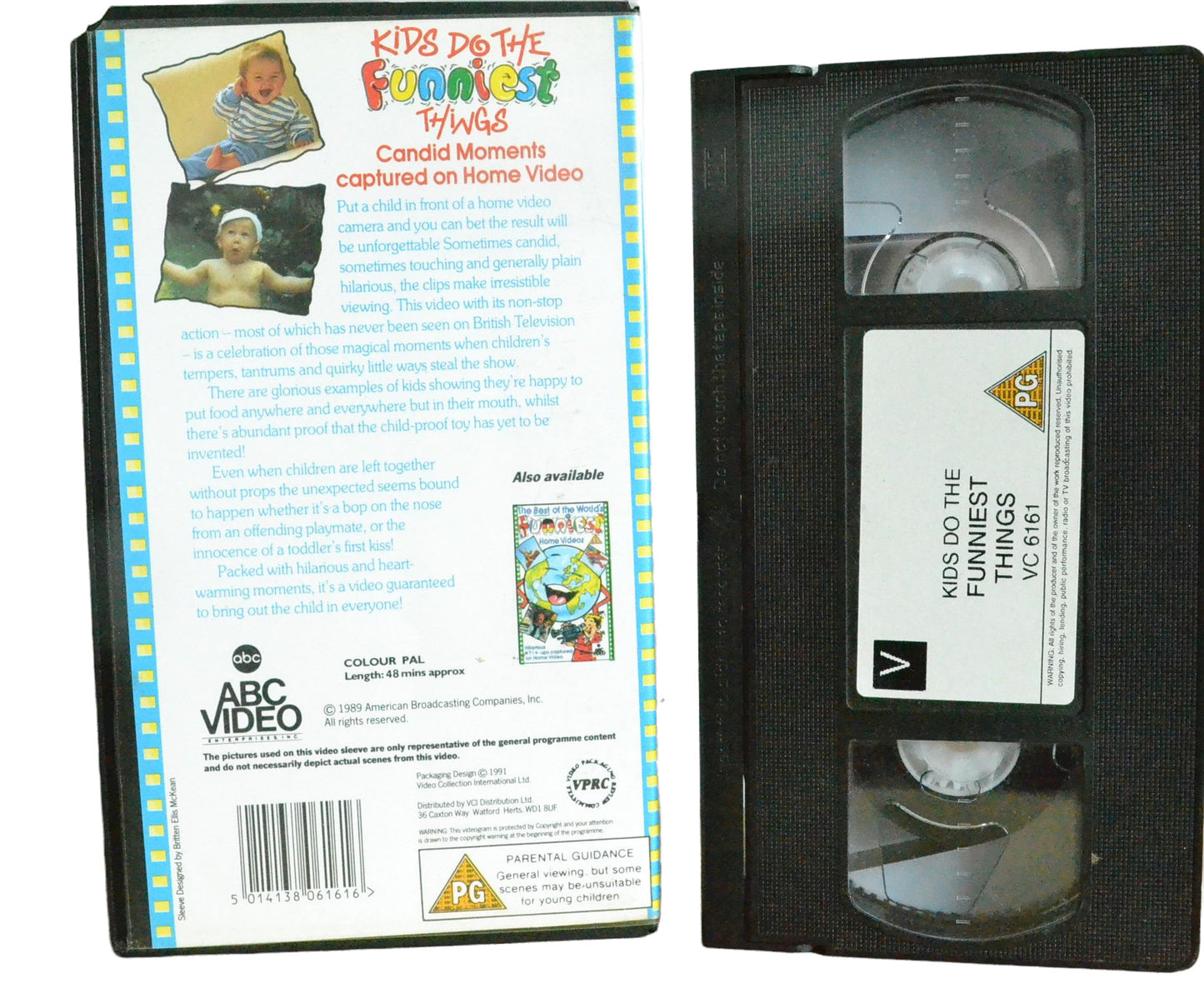 Kids Do The Funniest Things - ABC Video Enterprises - Children's - Pal VHS-