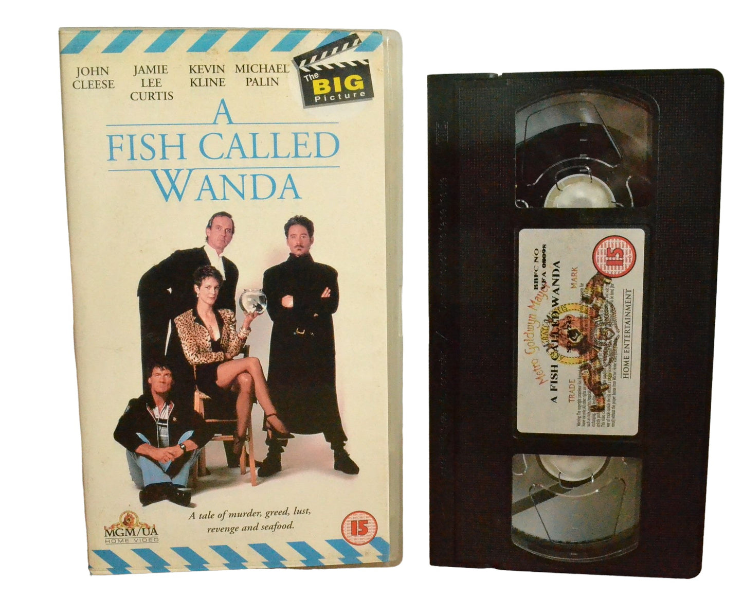 A Fish Called Wanda - John Cleese - MGM/UA Home Video - S051247 - Comedy - Pal - VHS-