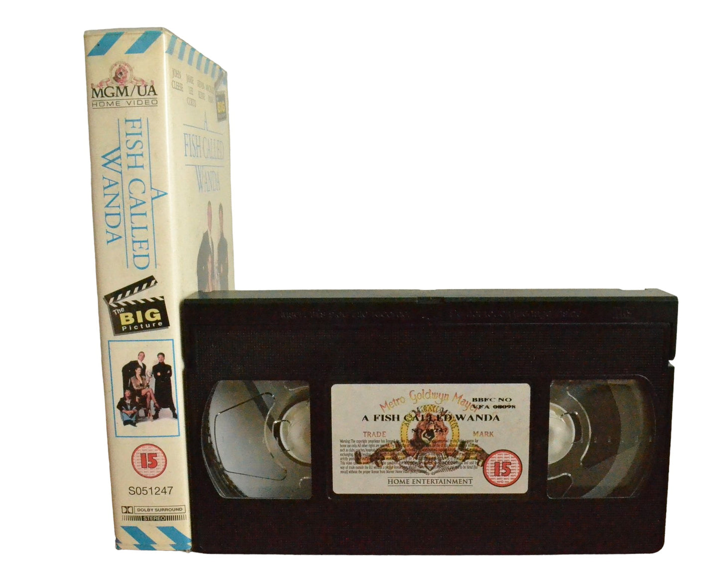 A Fish Called Wanda - John Cleese - MGM/UA Home Video - S051247 - Comedy - Pal - VHS-