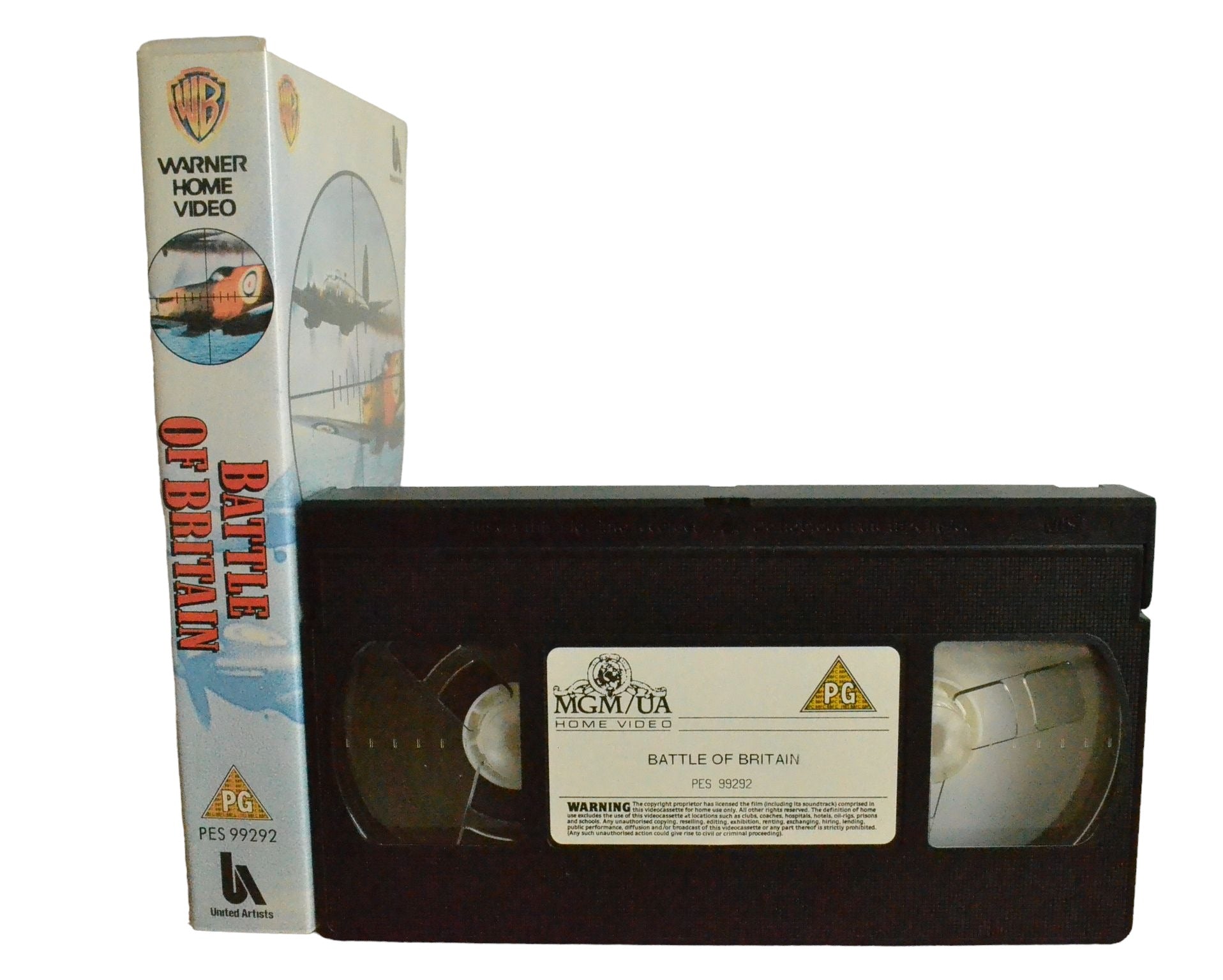 Battle Of Britain - Michael Caine - MGM/UA Home Video - PES99292 - Drama - Pal - VHS-