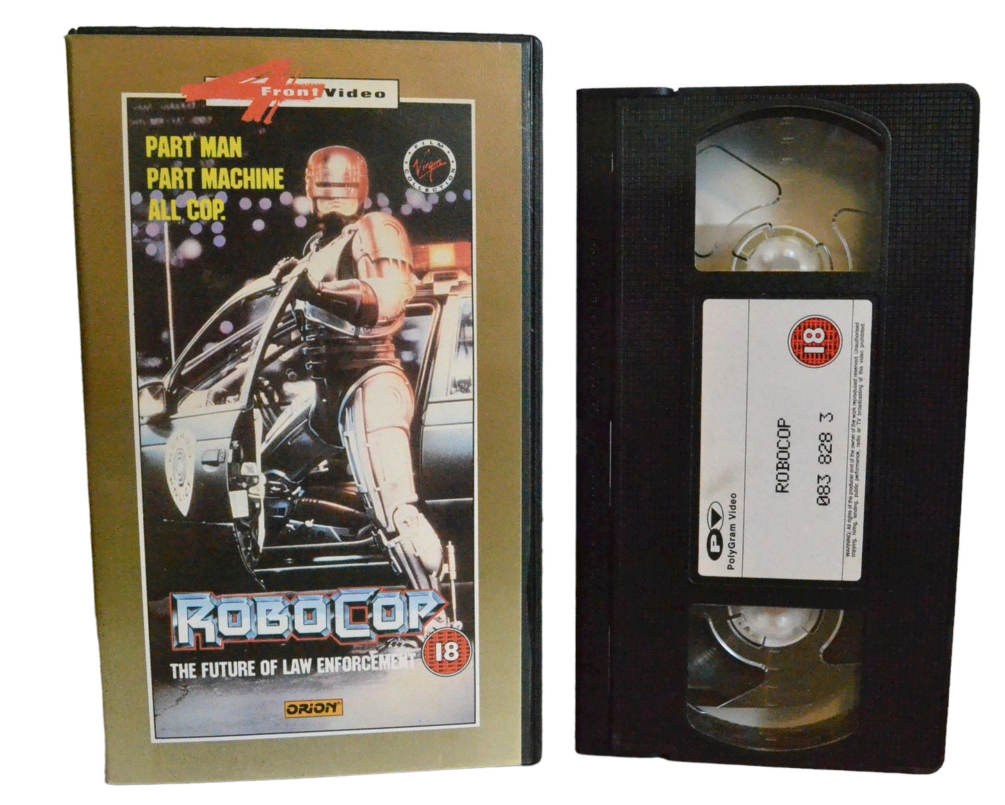Robocop - Peter Weller - polyGram Video - Action - Pal - VHS-